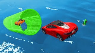 ONLY ONE CAR Can Make The Tube! - GTA 5 Funny Moments