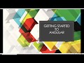 2. Getting Started With Angular With Environment setup, project creation and folder structure