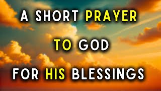 LORD GOD, TODAY, I WANT TO OFFER MY SINCERE GRATITUDE FOR ALL THINGS—BIG AND SMALL. THANK YOU,