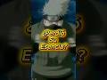 KAKASHI el VERDADERO ninja que COPIA #naruto  #narutoshippuden  #kakashi