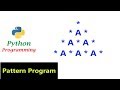 Python Pattern Programs - Printing Stars '*' and 
