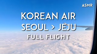 Full Flight Video | Korean Air KE1241 A330-300 | Seoul GMP to Jeju CJU | 4K