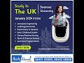 Study at Swansea University, The UK - January 2023 Intake #studyintheuk #studyabroad