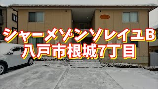 シャーメゾンソレイユB 102／青森県八戸市根城7丁目／1LDK 八戸不動産情報館｜八戸市の不動産なら八代産業株式会社 賃貸、土地、中古住宅、アパート、マンション等