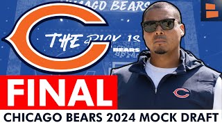 FINAL Chicago Bears Mock Draft | 2024 NFL Draft