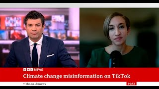 ISD's Jennie King on BBC World News, speaking on TikTok's content removal failures