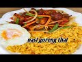 Nasi goreng Thai padu ‼️ mantap kaw kaw...