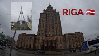 Stalin building and failed mission up the TV tower, RIGA