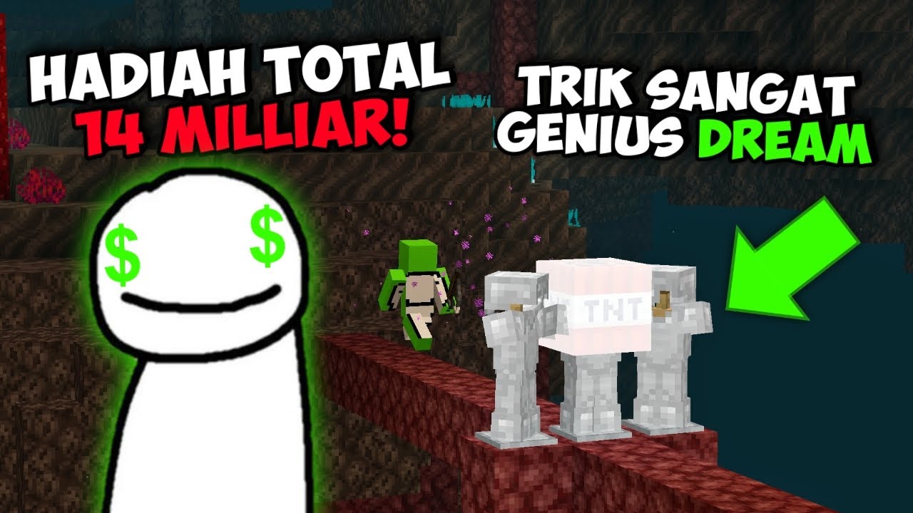 MANHUNT PALING MAHAL! Minecraft Speedrunner VS $1,000,000 MrBeast ...