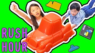 【知育玩具・パズル】ラッシュアワー 立体パズルで遊んでみよう！ Rush Hour〜たけさく・みるきっずくらぶ〜 脳トレ カラフル