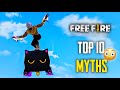 Top 10 Mythbusters in FREEFIRE Battleground | FREEFIRE Myths #265