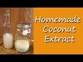 Homemade Coconut Extract