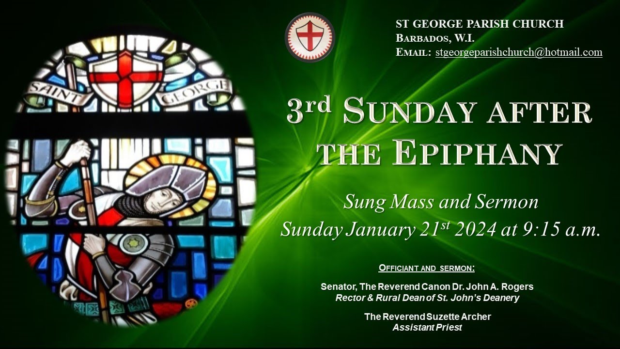 The Third Sunday After The Epiphany (Year B) - YouTube