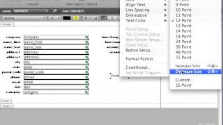 FileMaker Tutorial - 057 - Text Tool pt 1