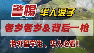 老鄉老鄉背後一槍｜警惕華人混子｜海外華人必看｜頭銜一堆｜實事不乾｜