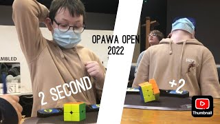 My First Ever Cube Comp! | Opawa Open 2022