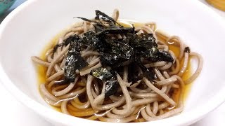 紫菜冷麵 / 配鰹魚汁 /  爽而不膩 / 消暑美食 / 零難度  Cold noodles【20無限】