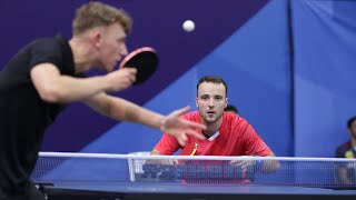 Simon Gauzy vs Adrien Rassenfosse | European Championships 2022