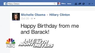 Hillary Clinton's Facebook Birthday Messages