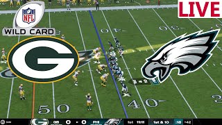 🔴LIVE 🔴Green bay Packers vs Philadelphia Eagles/ NFL Wild Card Round/Madden NFL 25