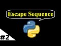 What is Escape sequence in python || Machine Learning Tutorial || #digitaldaru