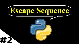 What is Escape sequence in python || Machine Learning Tutorial || #digitaldaru