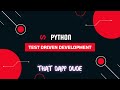 Learn Test Driven Development in Python in under 9 minutes [Full Lesson]