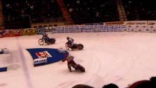 Mike Hammond at the XiiR Ice Racing - Oshawa, Ontario