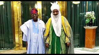 Tsohon Sarkin Kano Sanusi Lamido Ya Bayyana Dalilin Zuwan Sa Wajen Tinubu.