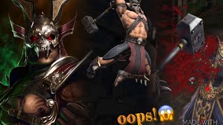 Mortal Kombat Mobile - Shao kahn X-Ray and brutality🥶 in 4K! WATCH NOW!!🤩