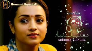 96 kadhale kadhale new Love feel bgm/ Tamil WhatsApp status video# edit by Hemant donz .