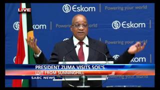President Zuma keynote address to SOE - Eskom