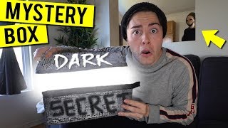 OPENING A SECRET DARK WEB MYSTERY BOX!! (GONE WRONG)