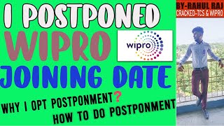 I postponed my Wipro Joining Date Due to This Issue?😭😭