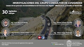 Investigaciones sobre los procesos de inestabilidad en el K58 de la vía Bogotá - Villavicencio