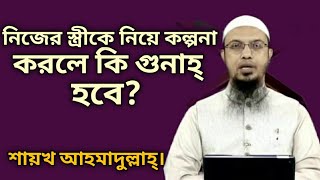 নিজের স্ত্রীকে নিয়ে কল্পনা করলে কি গুনাহ হবে? শায়খ আহমাদুল্লাহ্। বাংলা ওয়াজ।