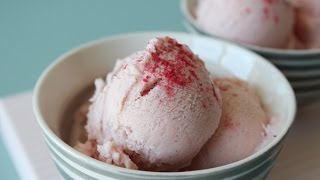 How To Make Raspberry Ice Cream - By One Kitchen Episode 124