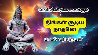 மெய் சிலிர்க்க வைக்கும் திங்கள் சூடிய நாதனே பாடல் வரிகள் | Thingal soodiya nathane #shivan