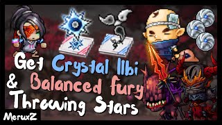 How to get Crystal Ilbi and Balanced Fury Throwing Stars | Phantom Forest Guide | MapleStory