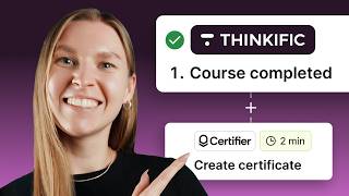 How to Automatically Generate Thinkific Certificates!