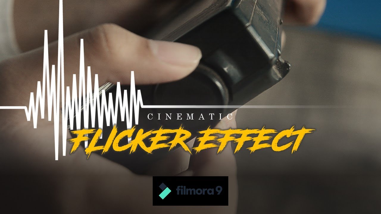 HOW TO CREATE FLICKER EFFECT VIDEO USING FILMORA 9 - YouTube