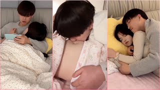 Kawaii Couple Sleeping Routine At Night❤️‍🔥|Ep09
