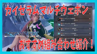 【PSO2NGS】カイゼラムのマルチウェポン何にする？おすすめマルチウェポン組み合わせ紹介！【Vtuber/凛城弘介】