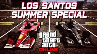 【GTA5】GTAO：LS サマースペシャル アップデート 新車両5台買ってカスタムしてみた(ﾀｲｺﾞﾝ・ｺｹｯﾄD10・BR8・DR1・ﾋﾞｰﾀｰ ﾃﾞｭｰｸｽ)Ver.1.31