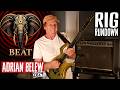 Adrian Belew Guitar Rig Rundown for King Crimson BEAT Tour with Steve Vai, Tony Levin & Danny Carey