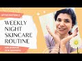 Full Week my current night skincare routine for damage skin barriers