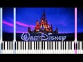 Disney Intro - Opening Theme - Piano tutorial