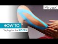 HOW TO | Kinesiology taping for the biceps