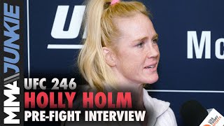 UFC 246: Holly Holm pre-fight interview