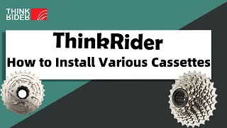 ThinkRider How to install Cassette on bike traine